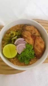 ข้าวซอย ข้าวซอยกึ่งสำเร็จรูป ข้าวซอยพร้อมทาน อาหารกึ่งสำเร็จรูป เหมือนบินมากินที่ภาคเหนือ อิสลามทานได้ อร่อย เข้มข้น สินค้าคุณภาพ พร้อมส่ง