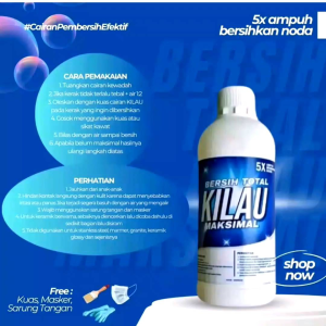 KILAU Toilet Cleaner Cairan Terlaris Pembersih lantai keramik kloset WC Westafel