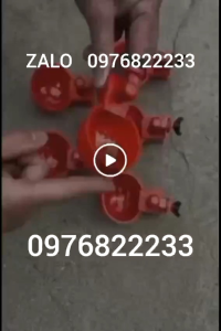 COMBO  10 cốc nước gắn thùng sơn cho gia cầm