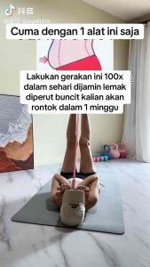 [toko snack jkt] Tummy Trimmer Alat Fitness Alat Olahraga Pengecil Perut Dan Pembakar Lemak 021-2