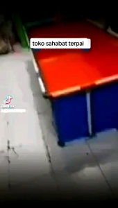 terpal kolam ikan sama rangka ukuran 150x70x50 type A12 korea asli