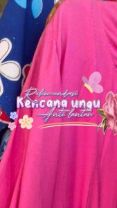 COD MX 75 Setelan Celana Kulot Batik Kencana Ungu Kencana Ungu Label Biru Motif Terbaru Baju Santai Tidur Wanita Dewasa Piyama Lengan Pendek Kancing Depan Busui Friendly
