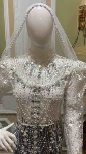 Kebaya ekor Premium TERBARU Free Veil