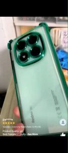 🅱🅴🆂🆃🄱🅄🅨 Casing Redmi Note 14 4G 5G Pro Plus Chrome Bumper Soft Case Ring Cermin