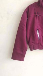 Setelan anak perempuan 2864 stut maroon import