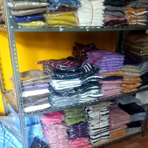 Atasan Wanita Merah Rajutan Premium Lingkar Dada 100cm - Panjang Baju 50cm