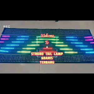 SATU SET STROBO BELAKANG BAGASI 6BARIS INDOOR