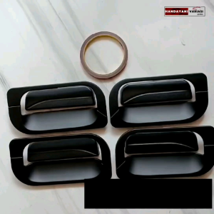 Paket Handle Door Outer Cover Pintu Agya 2012-2022 Hitam Doff Sporty