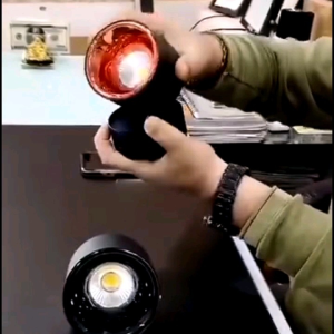 Đèn Led ống bơ  nổi trần xoay góc 360 độ Asia công suất 7w  10w