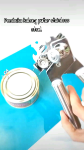 Pembuka Kaleng / Can Opener Bukaan Kaleng Stainless Steel Bukaan Kaleng Putar Besar