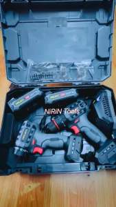 OSUKA สว่านไร้สาย 3 ระบบ รุ่น OCHD802-D2 มาพร้อม ไขควงไร้สาย รุ่น OCSD756-N ชุดคู่สุดคุ้ม แบตเตอรี่ 2.0Ah 2ก้อน