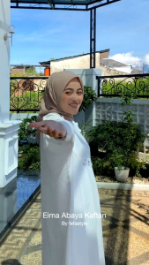 Dress Kaftan Super Jumbo / Gamis Syari Kalong / Eima By Fefa Style