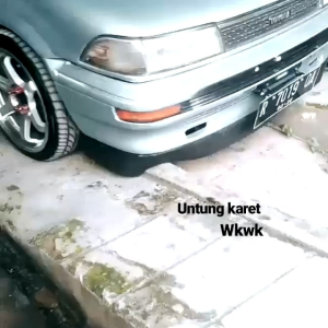 Lips Bumper Lips Bemper Karet Universal Toyota Corolla Altis Lips karet 10cm 7cm 8cm 5cm