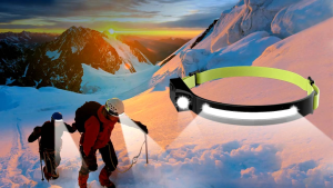 senter headlamp cob HL-T300 senter kepala sepeda senter buat pendaki floodlamp cob senter kepala senter canggih senter sensor