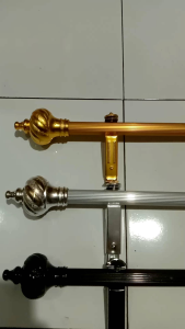 Besi Batang Gorden Fullset Soka Gorden Jendela Minimalis