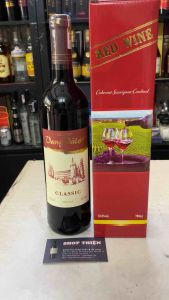 Vang Đà Lạt Đỏ CLASSIC 12% 750ml