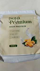 susu bubuk kedelai 1kg/susu soya murni tanpa campuran/susu bubuk kedelai mahkota fit