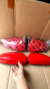 Cover Spion Tutup Mirror Mobil Agya Ayla 2022 Avanza Xenia Warna Merah ORIGINAL 100%