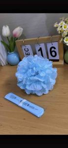 (พร้อมส่ง) ดอกไม้กระดาษ ปอมปอม ปอมปอมดอกไม้ ขนาด 13 25 35 ซม.