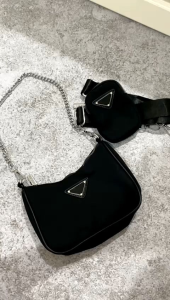 TAS SELEMPANG WANITA IMPORT BRANDED HITAM/FASHION BAG VENETIA 1071/TAS CANVAS WANITA