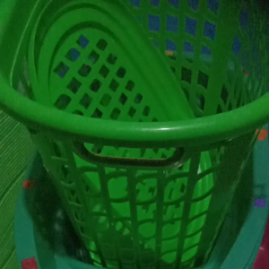 Keranjang Loudry Ovale Surya: Wadah Penyimpanan Pakaian Kotor