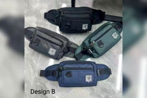 Chest bag waist bag waterproof fabric wallet multi -Layer outdoor travel waterproof multifunction