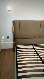 Re-born Tech Divan Sandaran 160x200 Knockdown Dipan Headboard Tempat Tidur Minimalis Modern Lucca