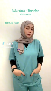 TOYOBO lengan panjang baju jaga oka ok perawat dokter bidan nakes