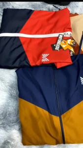 MTBS Mothbless Jaket Windbreaker Color Block/ Winbraker Combi