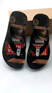 Sandal Jepit Pria Terbaru Talli Webbing Motip Tora Bika Duo Kapal Api