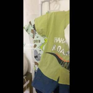 Baby Boys Kids Terno Polo Shorts Dinosaur Print Jungle Safari Photoshoot Outfit Birthdays OOTD