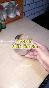 Cetakan kulit Dimsum Stainless steel anti Karat