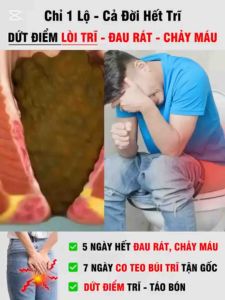 Kem bôi trĩ-nhập khẩu Hoa kì