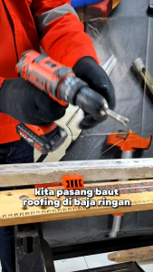 Mata Bor Obeng Sock Magnetic & Sekrup Baja Ringan 8x42 & 8x65