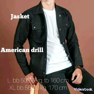 Kemeja semi jaket pria