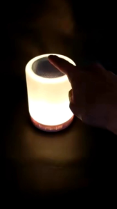Speaker Bluetooth Night Lamp Smart Touch RGB B89