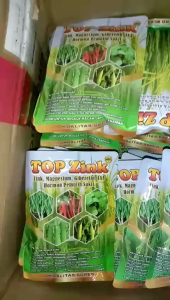 COD - Pupuk Top Zink 150gram Untuk Memperbanyak Anakan Padi Dan Mengobati Asem Aseman Pupuk Kemasan Efektif - Lazada