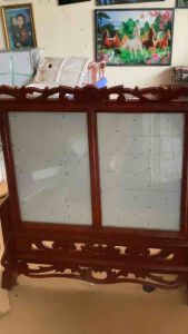 Thờ gỗ đôi 20x30