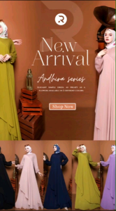 ELDEENA ANDHIRA: Baju Dress Gamis Wanita & Andhira Series by Rhyn Syari