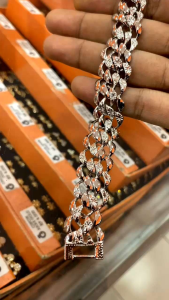 Gelang Genesis Kepang Kombinasi Emas 24K & Desain Elegan