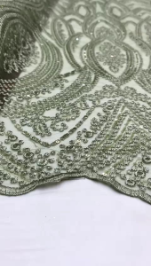 Bahan kain tille elisab/tille elisab bordir