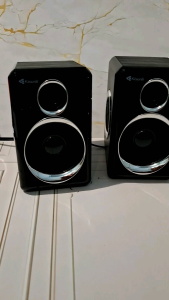 Speaker komputer laptop kisonli T005 bass speaker 2.0 multimedia speker