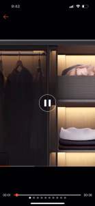 [SG Seller / pre order] Light luxury glass sliding door wardrobe modern and simple