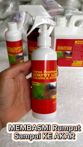 OBAT PEMBASMI RUMPUT LIAR | RUMPUT ILALANG | RUMPUT GULMA | 250ML | 1×24 Jam Rumput Mati Sampai Ke Akar