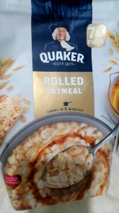 Quaker whole grain rolled oats 1.2kg (New packaging) 7xmore fiber