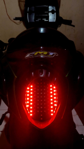 Stoplamp Running Fino125 Fino Fi Fino Grande Fino Blue core 8Mode Running Otomatis/Lampu Rem Fino125