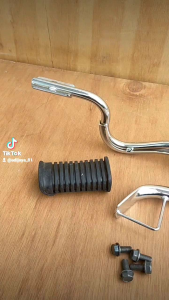 Bastep Barstep Step Pijakan Kaki Depan Variasi Motor Astrea Supra X Fit 100cc Lama Old Model Ori Original Murah Tebal Crom