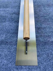 Dao Trét Bột Sơn Nước Bảng Đặt Biệt Tay Cầm Gỗ Dài 42Cm Thép Trắng 6Yem-Ngang 10Cm Dài 60Cm Chất Lượng Cao