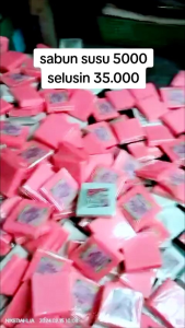 (1LUSIN ISI 12PCS) Sabun Susu Collagen | Sabun Susu Pemutih | Sabun Collagen Pemutih Badan BPOM