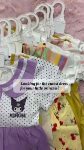 New🇲🇾Kids Girl Dresses Baby Dresses Baby Girl Clothing Baju Bayi Perempuan Summer Dress